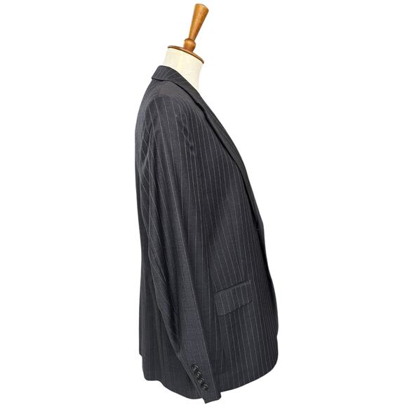 Men's Lauren Ralph Lauren Classic Workwear 100% Wool Pinstripe Blazer - Picture 4 of 8